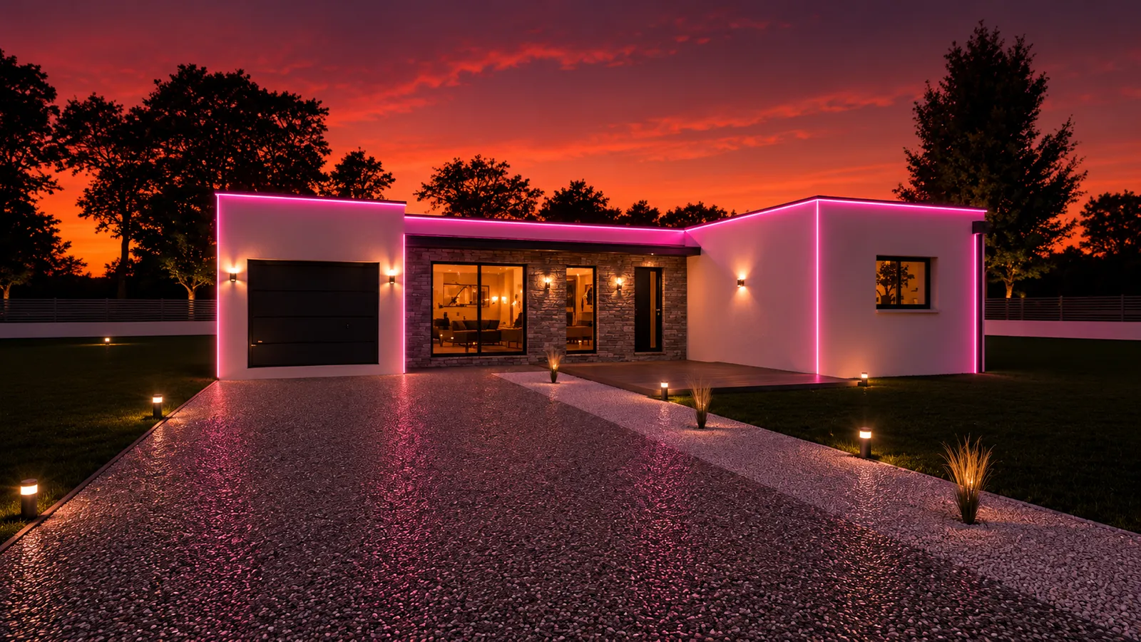 Plain pied moderne et design